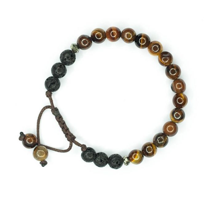 Tiger Eye's Stone Focus Crystal Bracelet - Image 2