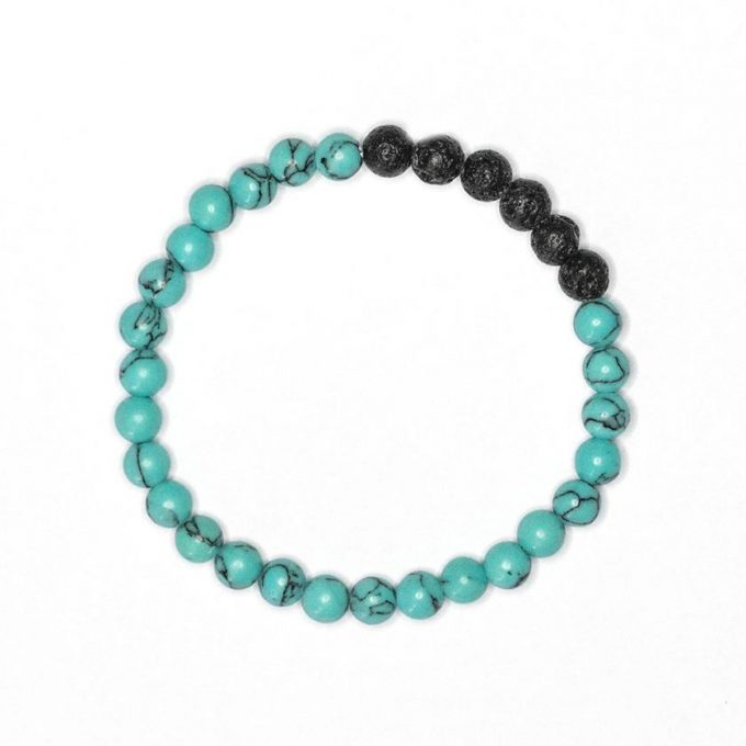 Turquoise Solace Crystal Bracelet - Image 2