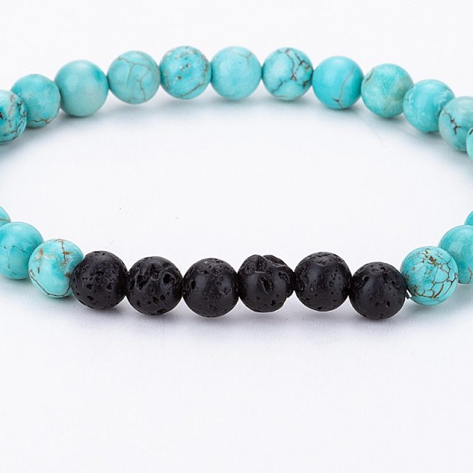 Turquoise Solace Crystal Bracelet - Image 4