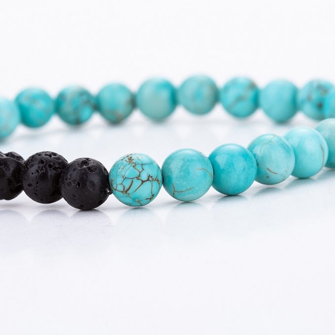 Turquoise Solace Crystal Bracelet - Image 3