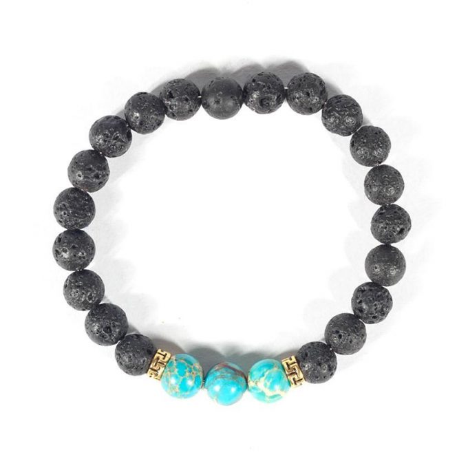 Turquoise Crystal Bracelet - Image 2