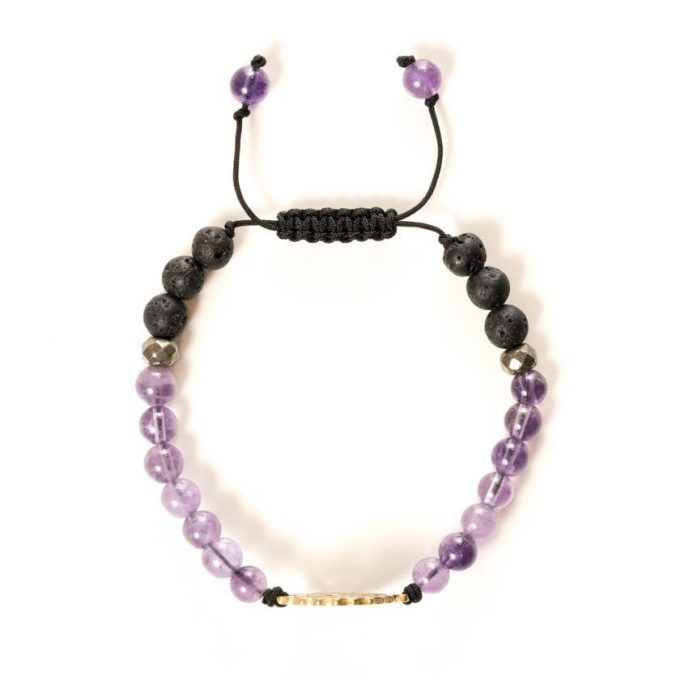 Crown Chakra Crystal Bracelet - Image 2