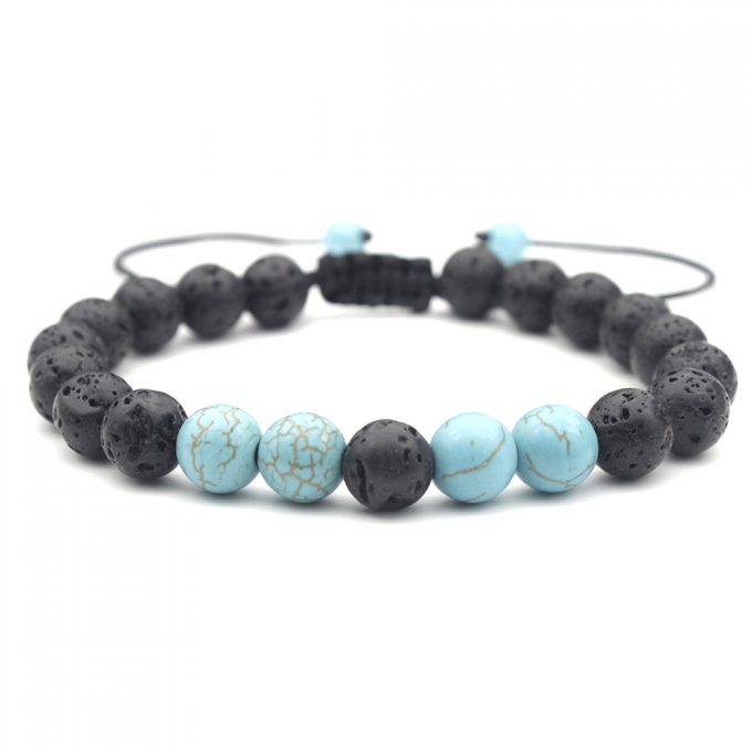 Howlite Stone Crystal Bracelet - Image 2