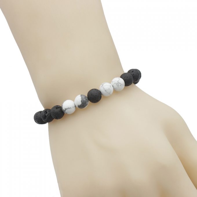 Howlite Stone Crystal Bracelet - Image 7