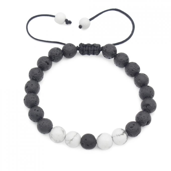 Howlite Stone Crystal Bracelet - Image 3