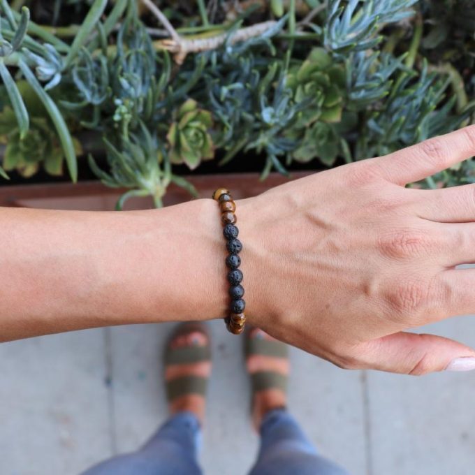 Tiger Eye Strength Crystal Bracelet - Image 5