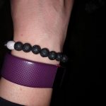 White Howlite Lava Stone Crystal Bracelet