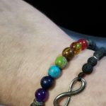 7 Chakra Adjustable Crystal Bracelet