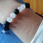 Rose Quartz Adjustable Crystal Bracelet