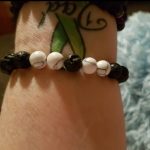 Howlite Stone Crystal Bracelet