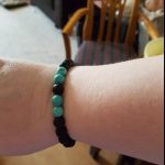 Turquoise Peace Crystal Bracelet