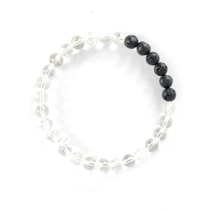 White Crystal Diffuser Crystal Bracelet - Image 2