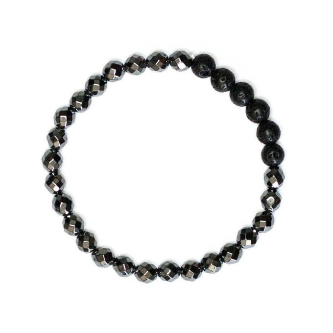 Hematite Diffuser Crystal Bracelet - Image 2