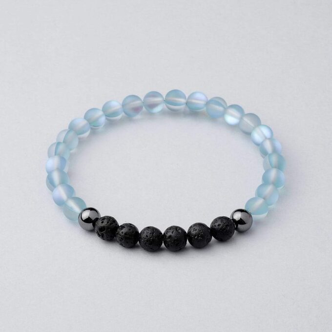 Glow Glass (Blue) Crystal Bracelet - Image 3