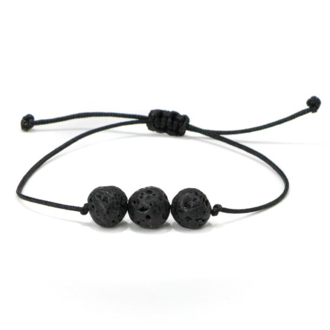 Lava Rock Diffuser Crystal Bracelet