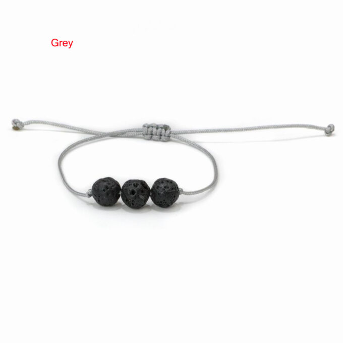 3 Pack Lava Rock Crystal Bracelet - Image 9