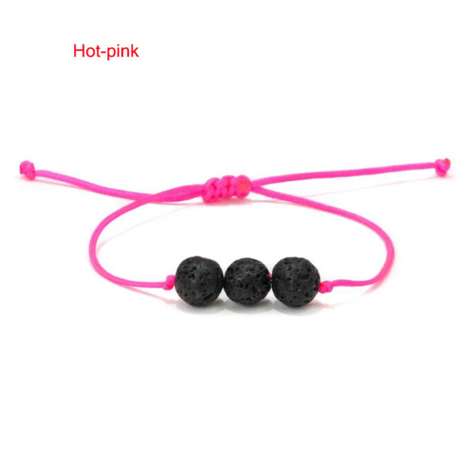 3 Pack Lava Rock Crystal Bracelet - Image 10