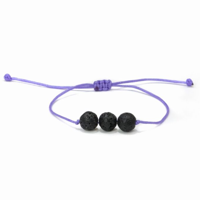 Lava Rock Diffuser Crystal Bracelet - Image 12