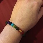 7 Chakra Adjustable Crystal Bracelet