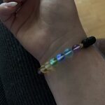 Glow Glass Chakra Crystal Bracelet