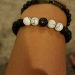 Howlite Stone Crystal Bracelet