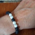 Howlite Stone Crystal Bracelet