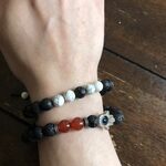 Howlite Stone Crystal Bracelet