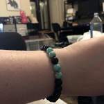 Howlite Stone Crystal Bracelet