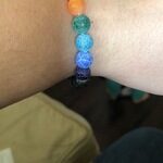 7 Chakra Agate Crystal Bracelet