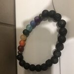 7 Chakra Agate Crystal Bracelet