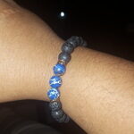 Blue Regalite Crystal Bracelet