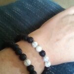 Howlite Stone Crystal Bracelet