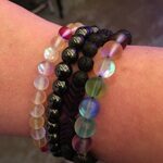 Glow Glass (Rainbow) Crystal Bracelet