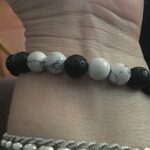 Howlite Stone Crystal Bracelet