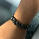 Lava Stone Crystal Bracelet