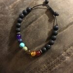 7 Chakra Adjustable Crystal Bracelet