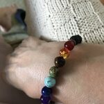 7 Chakra Adjustable Crystal Bracelet