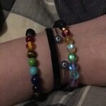 Glow Glass Chakra Crystal Bracelet