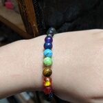 7 Chakra Kids Adjustable Diffuser Crystal Bracelet