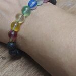 Glow Glass Chakra Adjustable Crystal Bracelet