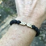 Sacred Arrow Kids Diffuser Bracelet  Crystal Bracelet