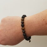 Tiger Eye Focus Crystal Bracelet