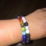 Howlite Stone Crystal Bracelet