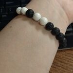 Howlite Stone Crystal Bracelet