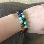 7 Chakra Adjustable Crystal Bracelet