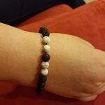 Howlite Stone Crystal Bracelet