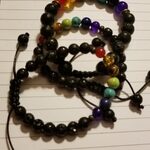 7 Chakra Adjustable Crystal Bracelet