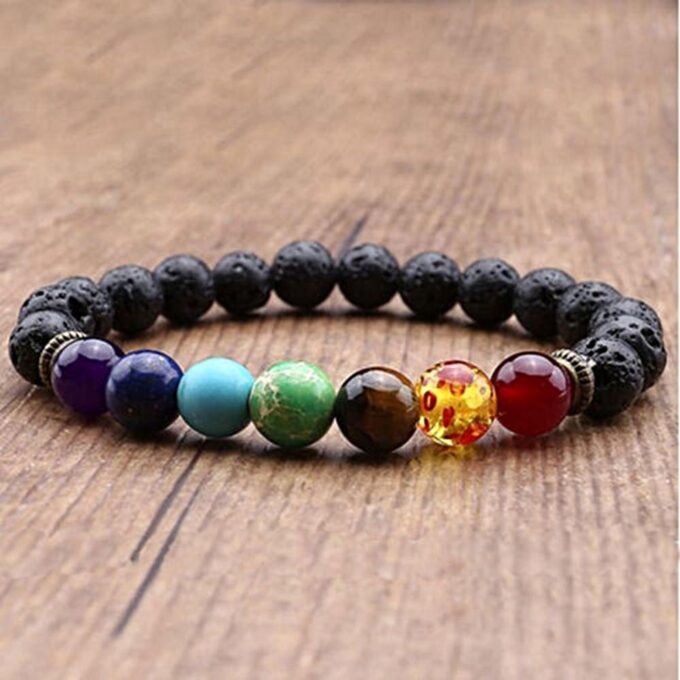 7 Chakra Anxiety Crystal Anxiety Bracelets