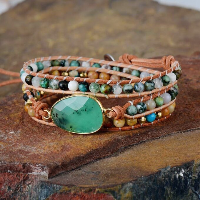 Prosperity Jade Wrap Bracelets - Image 3