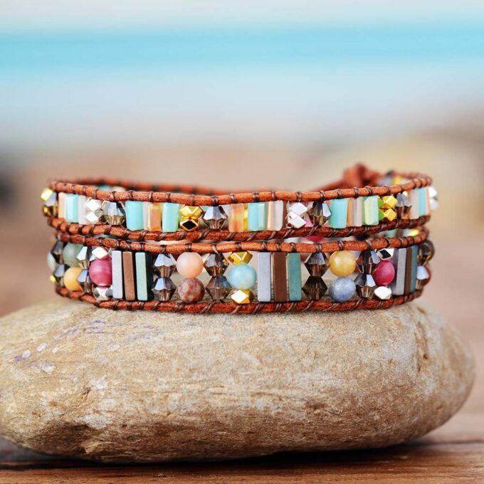 Radiant Goddess Wrap Bracelets